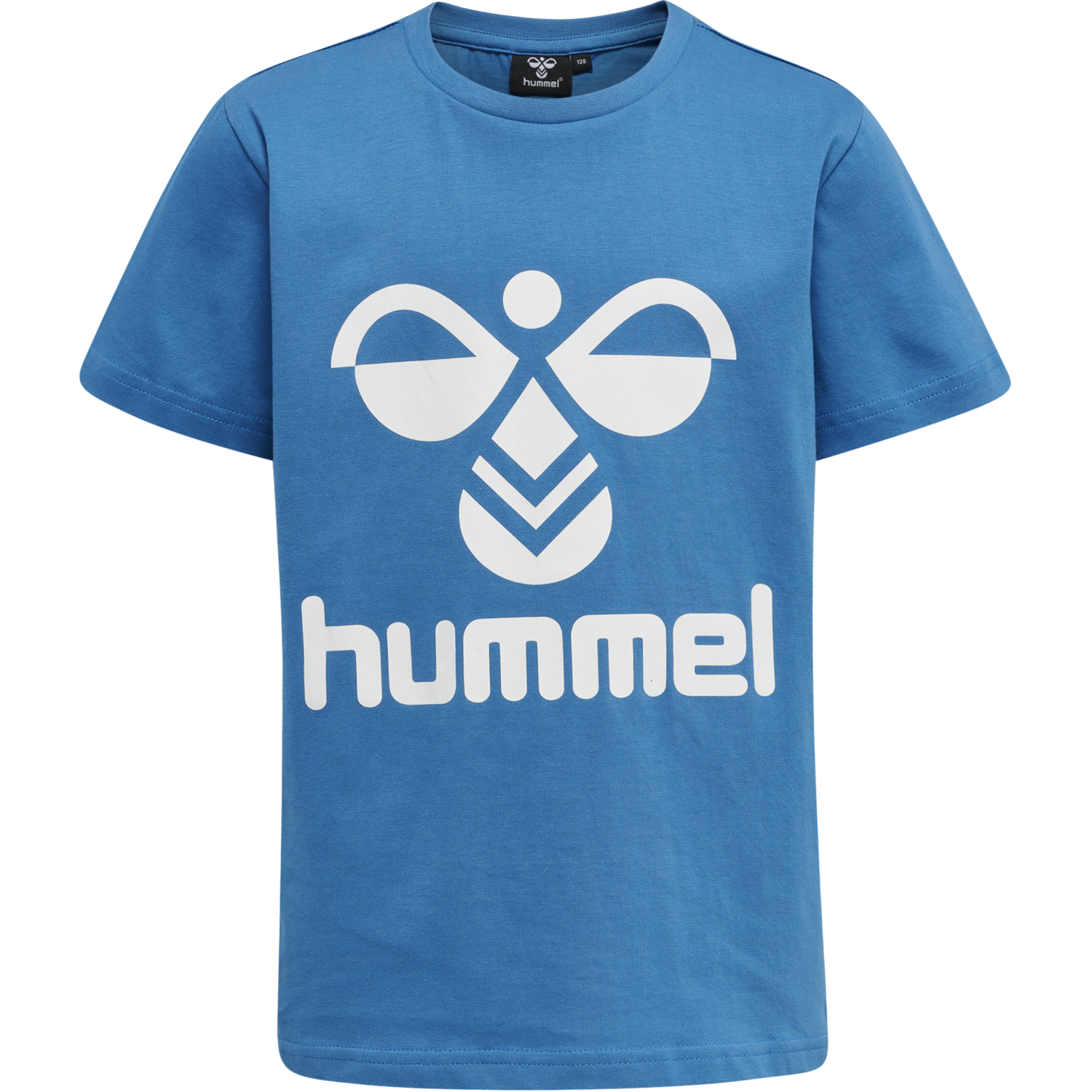 hmlTRES T-SHIRT S/S, VALLARTA BLUE, packshot