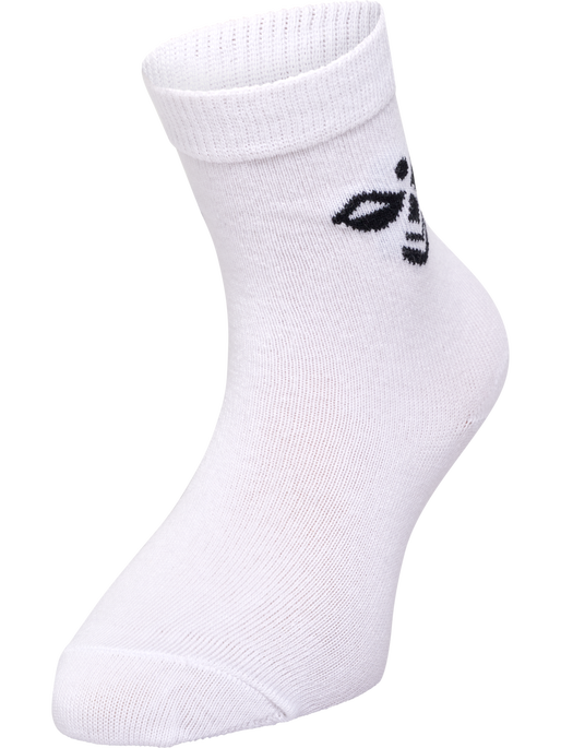 SUTTON 3-PACK SOCK, WHITE, packshot