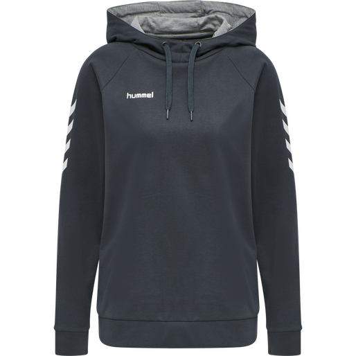 HMLGO COTTON HOODIE WOMAN, INDIA INK, packshot