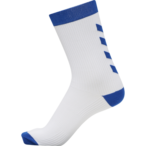 ELEMENT INDOOR SPORT SOCK 2 PACK, WHITE/TRUE BLUE, packshot