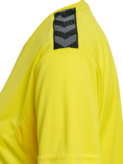 hmlAUTHENTIC PL JERSEY S/S WOMAN, BLAZING YELLOW, packshot