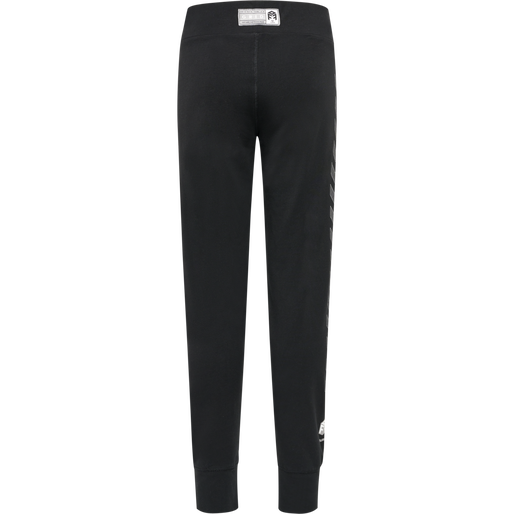 hmlMOVE GRID COTTON TIGHTS, BLACK, packshot