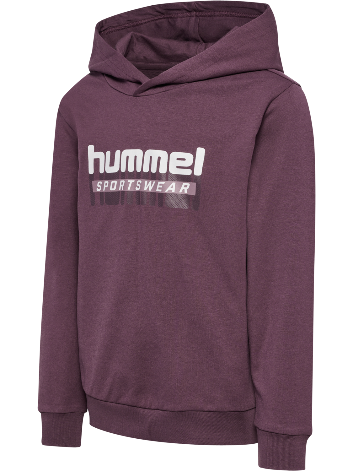 hmlTUKAS HOODIE, HUCKLEBERRY, packshot