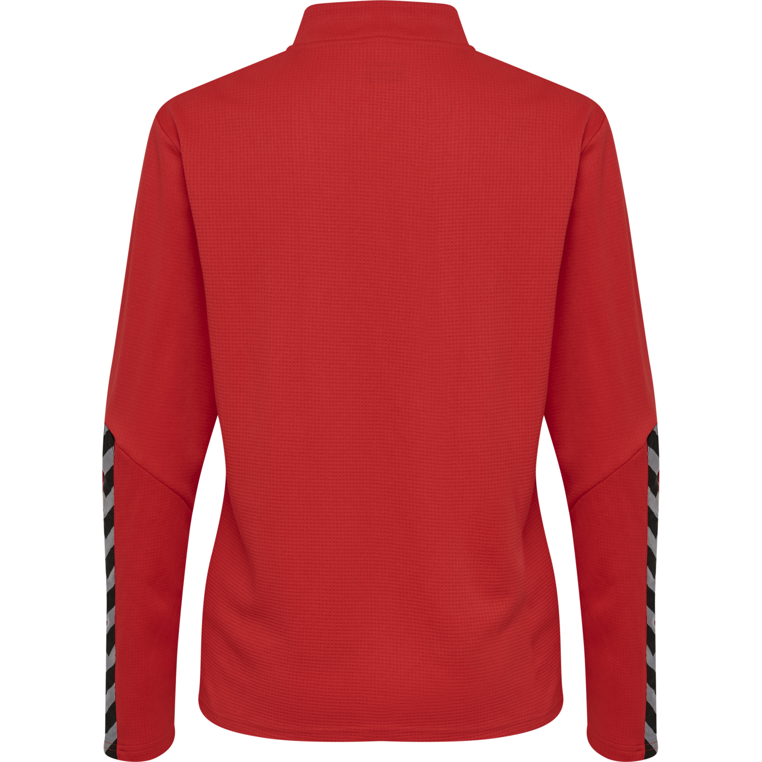 hmlAUTHENTIC HALF ZIP SWEATSHIRT WO, TRUE RED, packshot