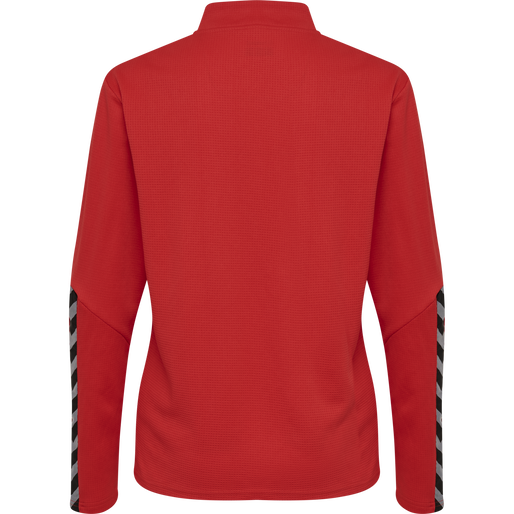 hmlAUTHENTIC HALF ZIP SWEATSHIRT WO, TRUE RED hmlAUTHENTIC HALF ZIP SWEATSHIRT WO, TRUE RED, packshot