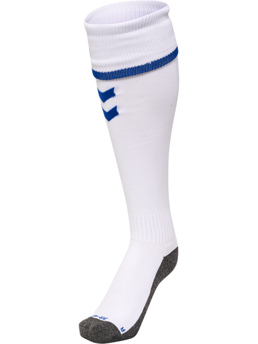 hmlCORE FOOTBALL SOCKS, WHITE/TRUE BLUE hmlCORE FOOTBALL SOCKS, WHITE/TRUE BLUE, packshot