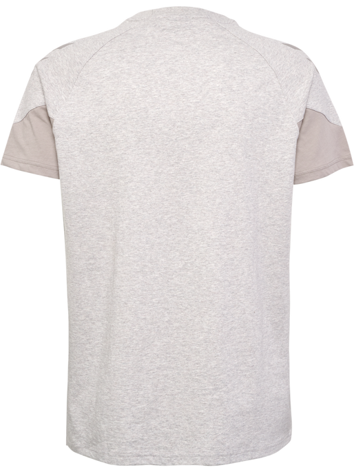 hmlTRAVEL T-SHIRT S/S, LIGHT GREY MELANGE hmlTRAVEL T-SHIRT S/S, LIGHT GREY MELANGE, packshot