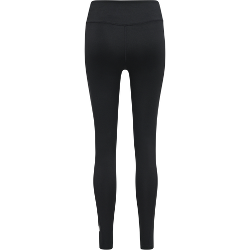 hmlMT CHIPO MID WAIST TIGHTS, BLACK, packshot