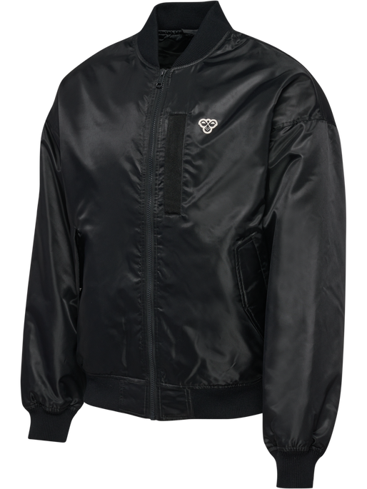 hmlBASEBALL JACKET BEE, BLACK hmlBASEBALL JACKET BEE, BLACK, packshot