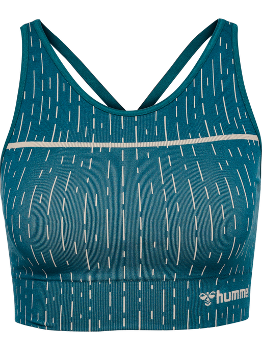 hmlMT DROPS SEAMLESS SPORTS BRA, STARGAZER/SILVER LINING, packshot