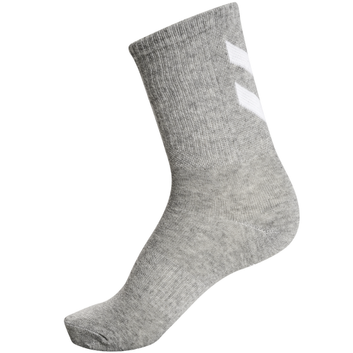 hmlCHEVRON 6-PACK SOCKS, BLACK/WHITE/GREY hmlCHEVRON 6-PACK SOCKS, BLACK/WHITE/GREY, packshot