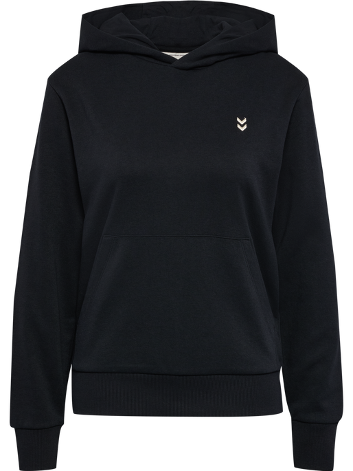 hmlPULSE W SWEAT HOODIE, BLACK hmlPULSE W SWEAT HOODIE, BLACK, packshot