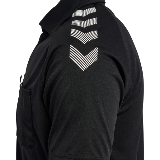 FFHB REFEREE JERSEY S/S, BLACK FFHB REFEREE JERSEY S/S, BLACK, packshot