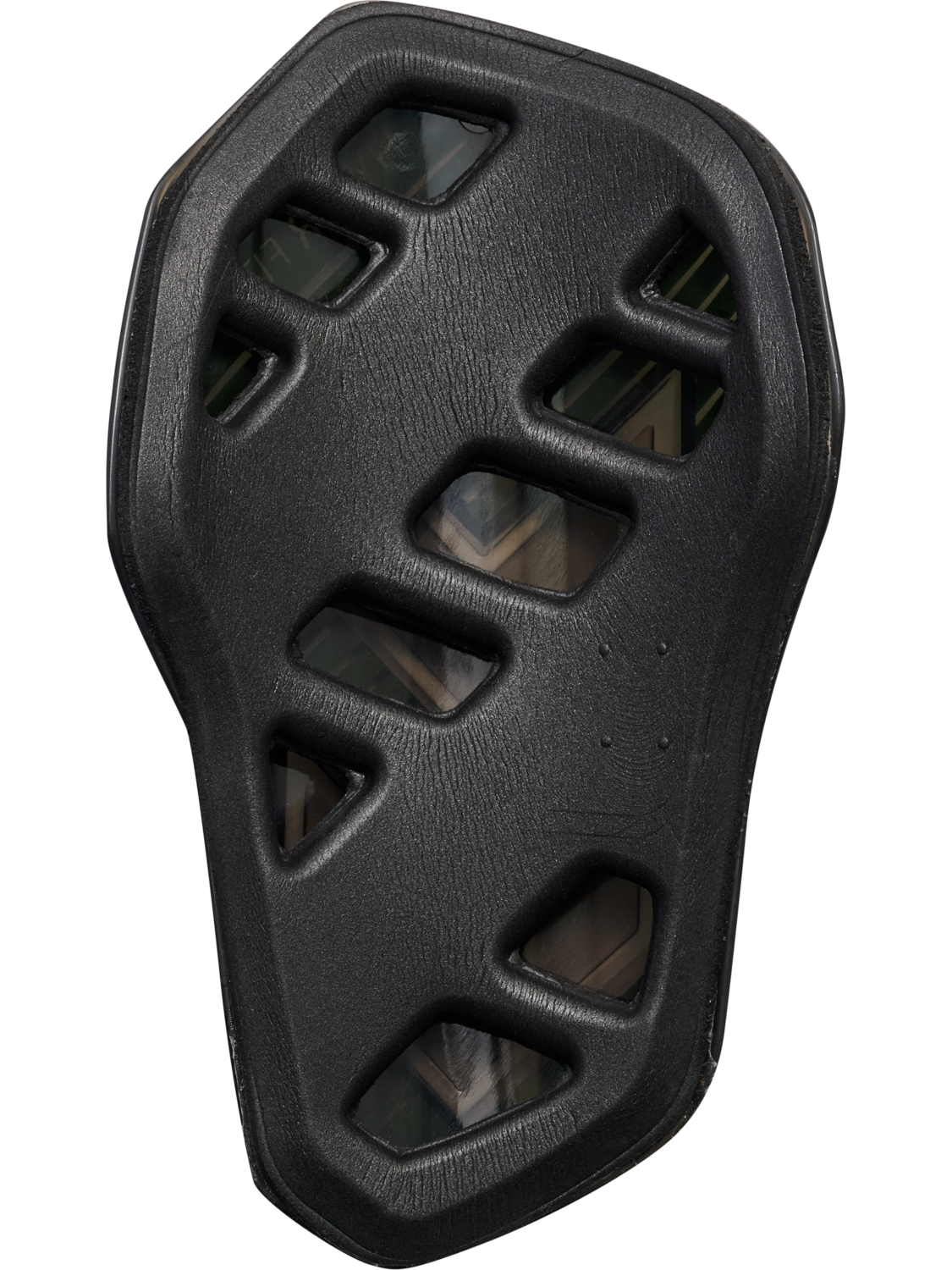 hmlSHIN GUARDS HYPER FIT, TRANSPARENT/GREEN GECKO, packshot