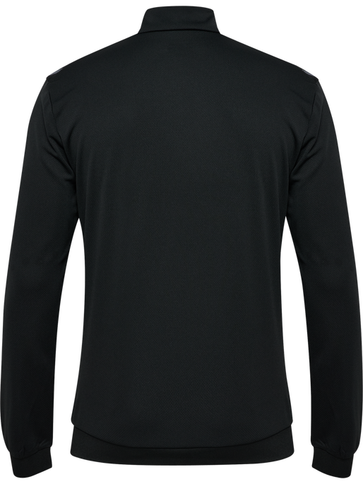hmlAUTHENTIC PL ZIP JACKET, BLACK, packshot