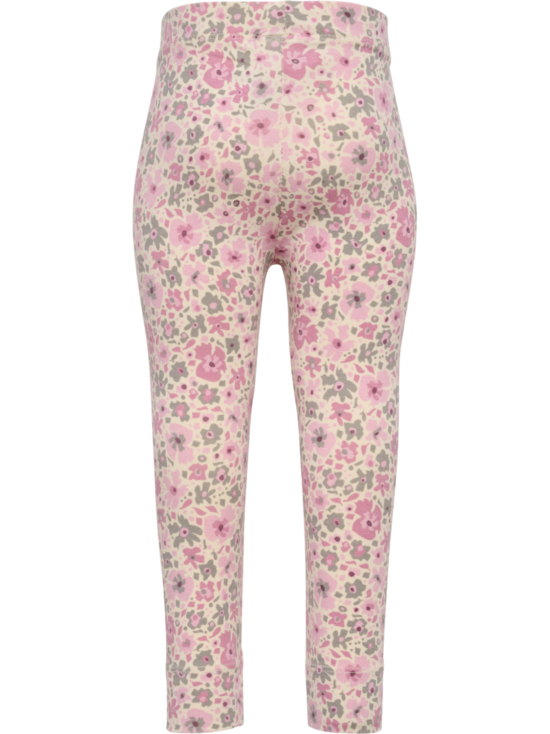 hmlMINI FLOWER AOP TIGHTS, PINK NECTAR, packshot