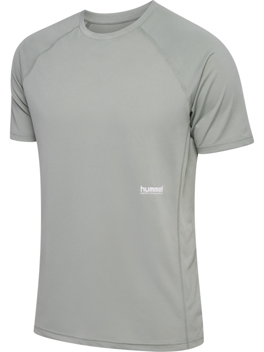 hmlPULSE WORKOUT T-SHIRT S/S, BELGIAN BLOCK hmlPULSE WORKOUT T-SHIRT S/S, BELGIAN BLOCK, packshot