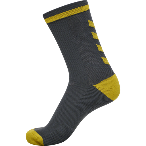 ELITE INDOOR SOCK LOW PA, EBONY, packshot