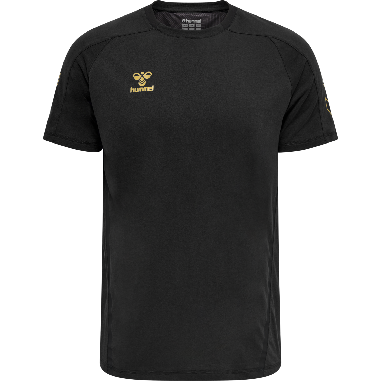 hmlCIMA XK T-SHIRT S/S, BLACK, packshot