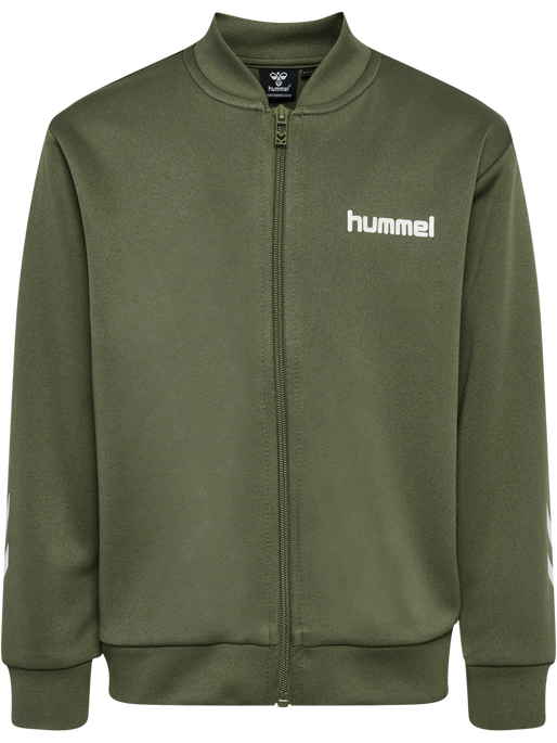 hmlTUKAS TRACKSUIT, DUSTY OLIVE, packshot