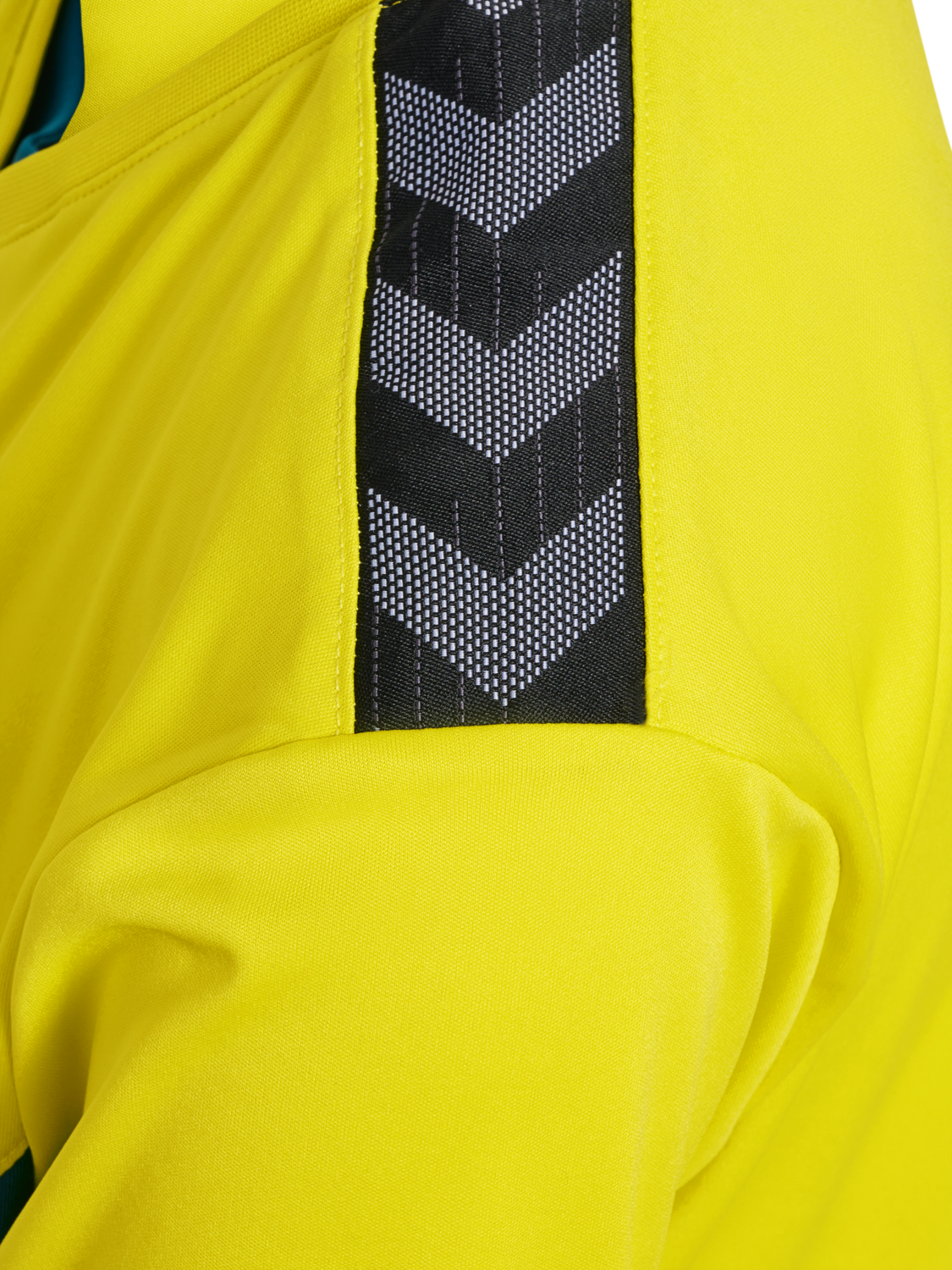 hmlAUTHENTIC PL JERSEY S/S WOMAN, SULPHUR SPRING/BLUE CORAL, packshot