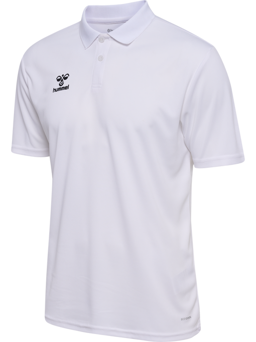 hmlESSENTIAL POLO, WHITE, packshot
