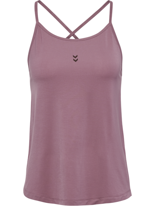 hmlYOGA SOFT W STRAP TOP, WISTFUL MAUVE, packshot