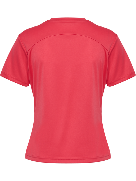 hmlPULSE TRAINING W T-SHIRT S/S, CAYENNE, packshot