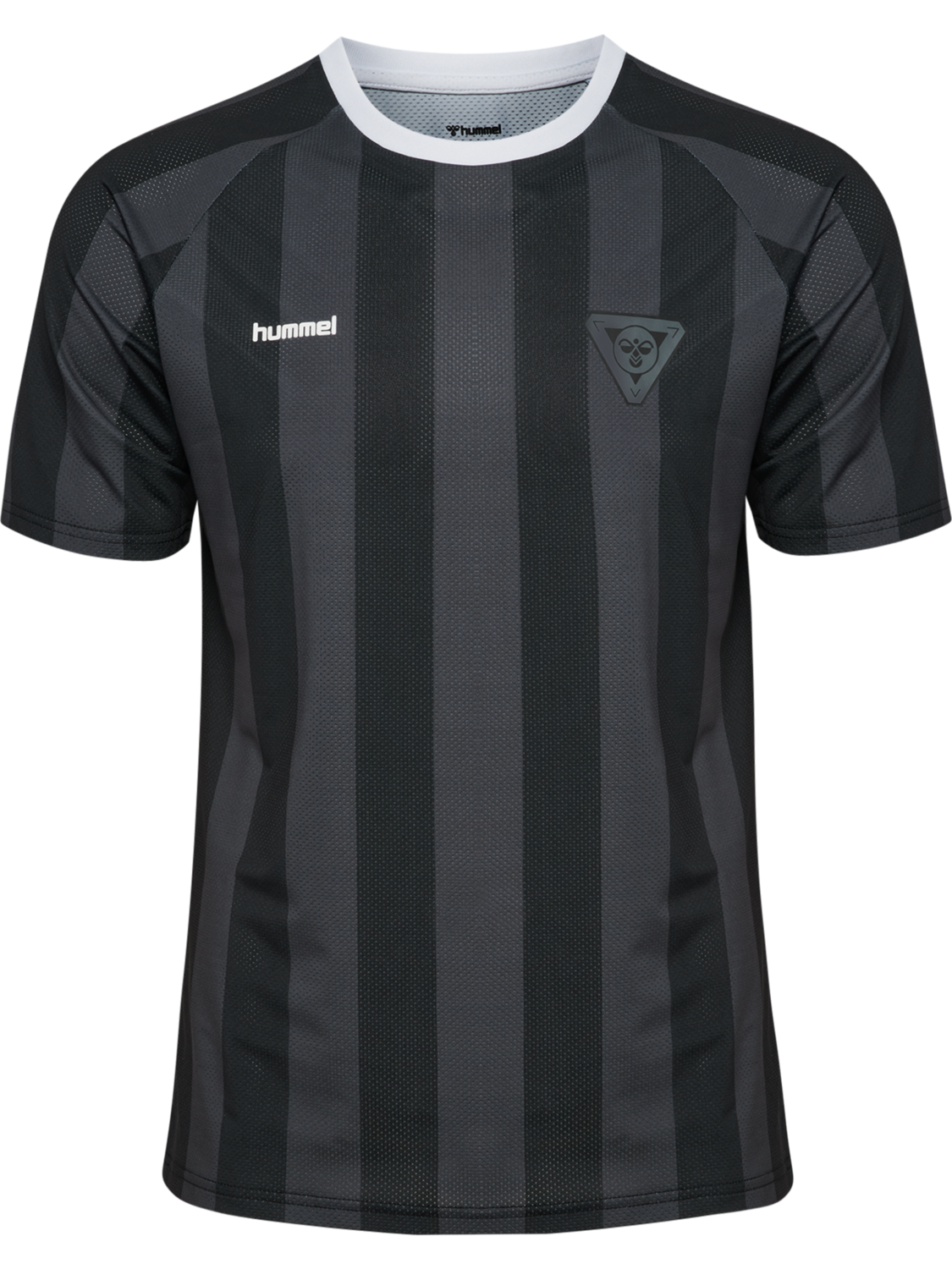 hmlKICK OFF JERSEY S/S, BLACK, packshot