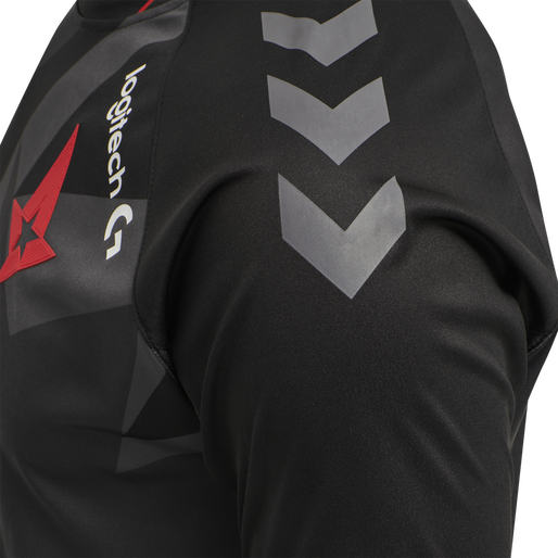 ASTRALIS 20/21 GAME JERSEY S/S, BLACK W, packshot