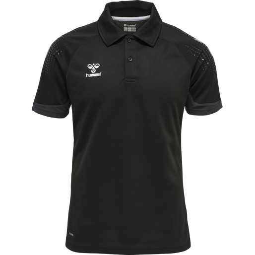 hmlLEAD FUNCTIONAL POLO, BLACK, packshot