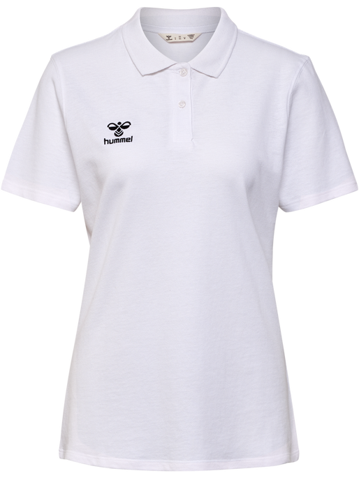 hmlGO 2.0 POLO WOMAN, WHITE, packshot
