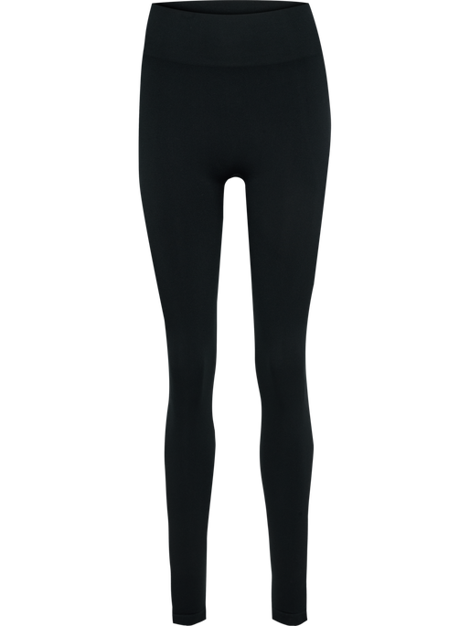 hmlHIIT SEAMLESS HIGH WAIST TIGHTS, BLACK, packshot
