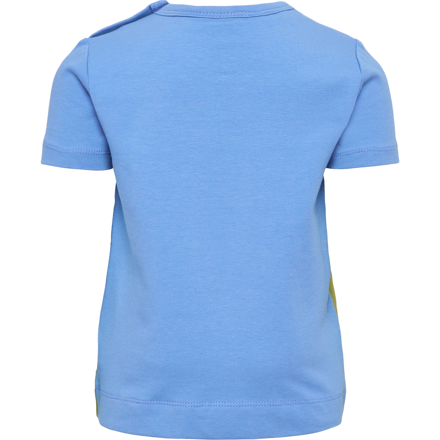 hmlGLAD BLOCK T-SHIRT S/S, SILVER LAKE BLUE, packshot