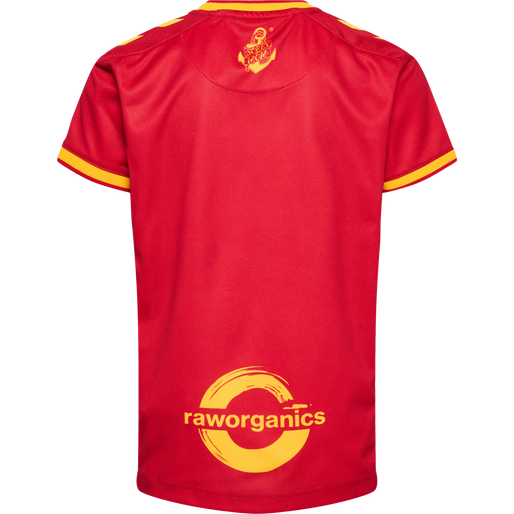 CSC 22/23 HOME JERSEY S/S KIDS, TRUE RED/SPORTS YELLOW W/SPONS CSC 22/23 HOME JERSEY S/S KIDS, TRUE RED/SPORTS YELLOW W/SPONS, packshot