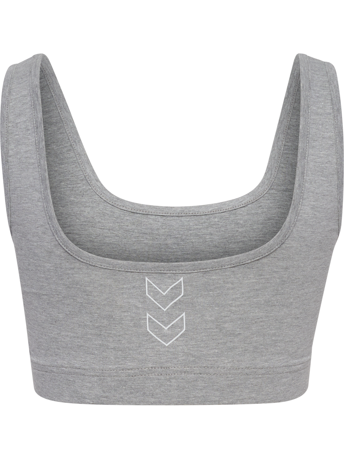 hmlELEMENTAL COTTON SPORTS TOP, GREY MELANGE, packshot