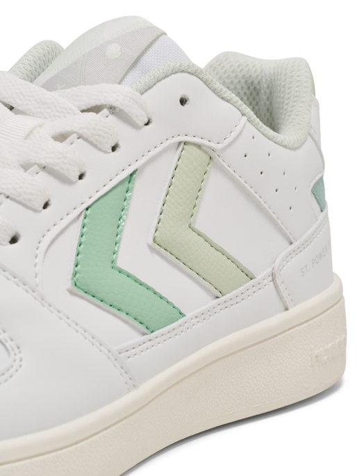 ST. POWER PLAY WMNS LZD, BRIGHT WHITE/MISTY JADE, packshot