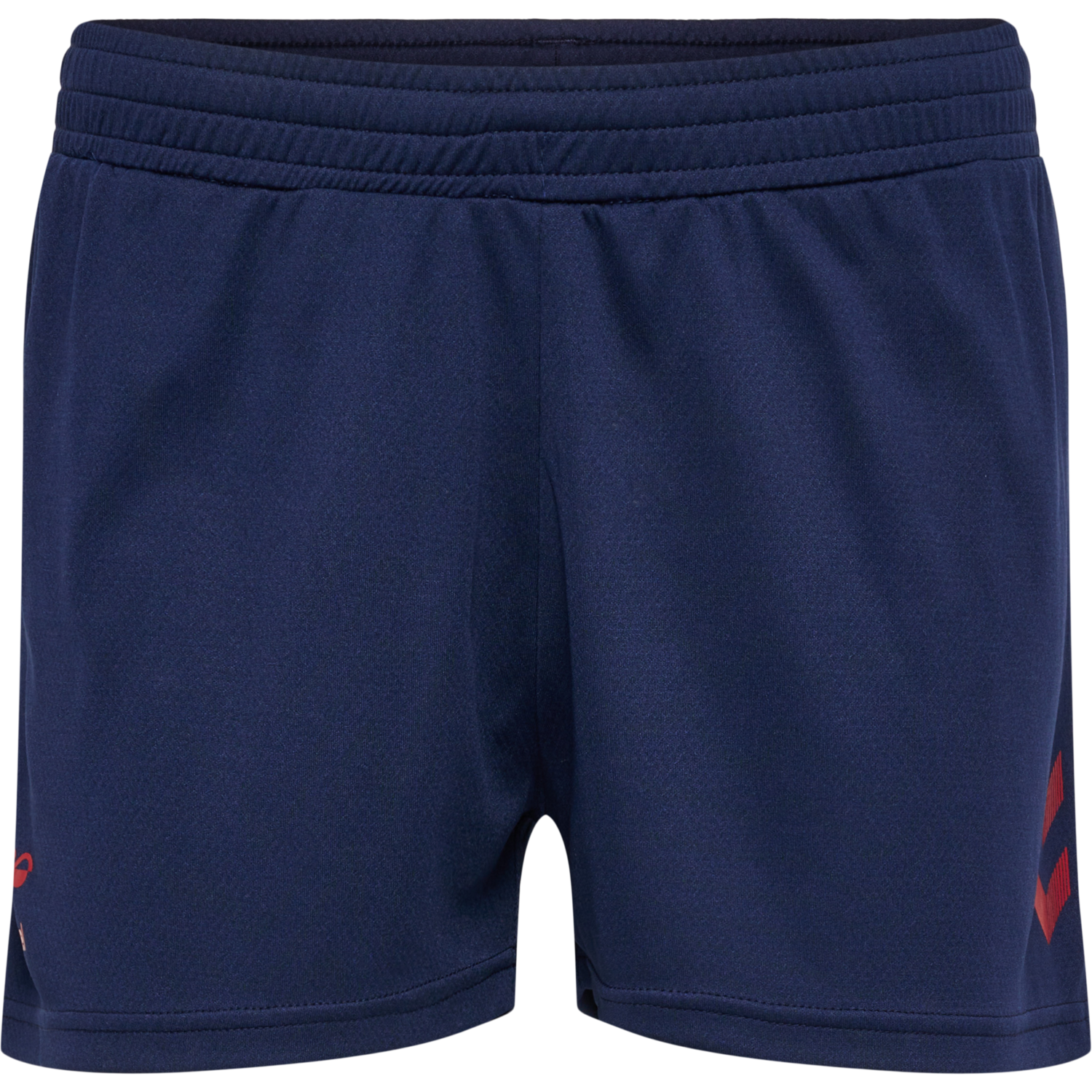 hmlQ4 POLY SHORTS WO, MARINE, packshot