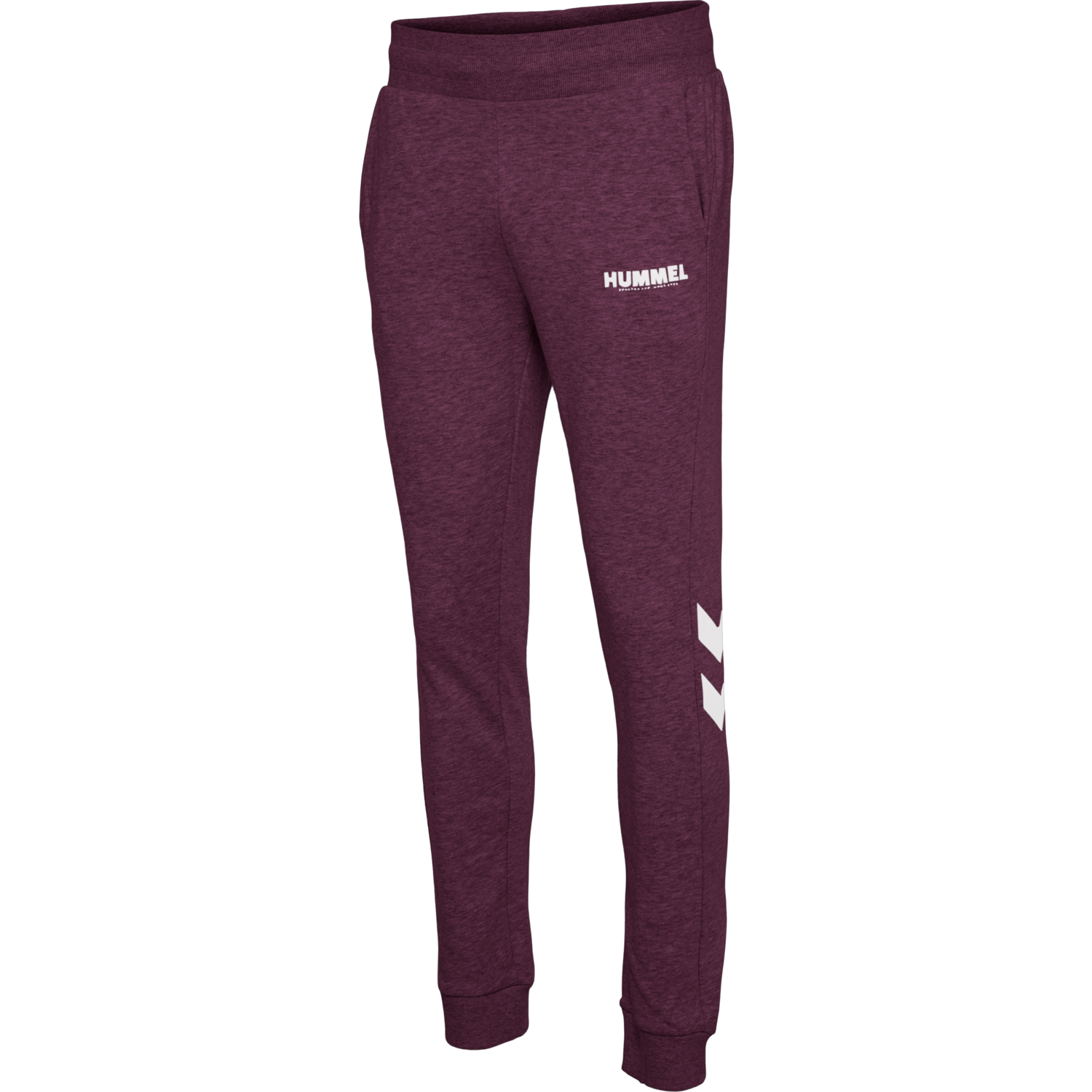 hmlLEGACY WOMAN TAPERED PANTS, GRAPE WINE, packshot