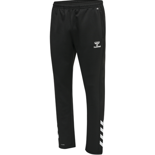 hmlCORE XK POLY PANTS, BLACK/BLACK hmlCORE XK POLY PANTS, BLACK/BLACK, packshot