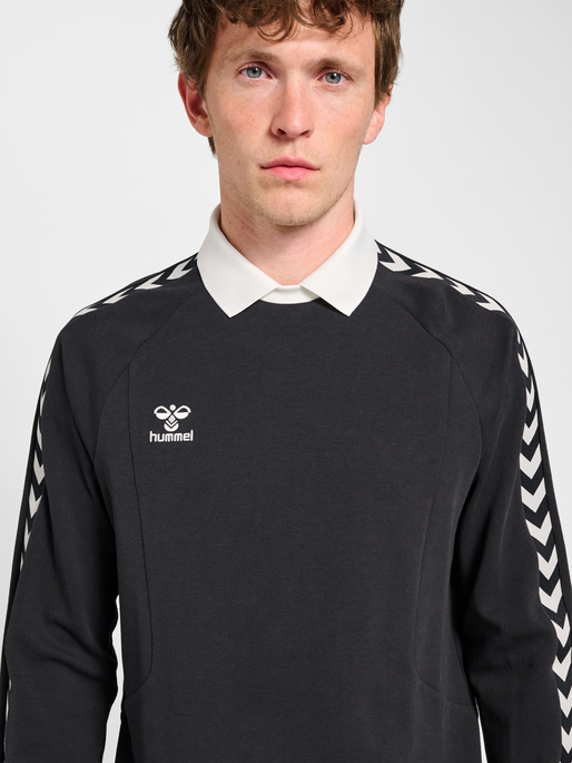 hmlROOT POLO L/S, BLACK, model