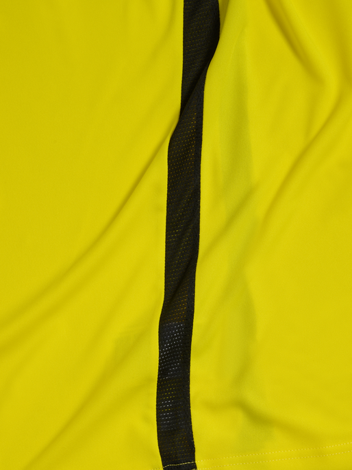 FFHB NEW REFEREE JERSEY S/S, BLAZING YELLOW W/O SPONSOR, packshot