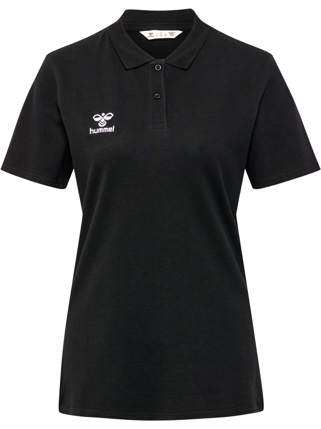 hmlGO 2.0 POLO WOMAN, BLACK, packshot