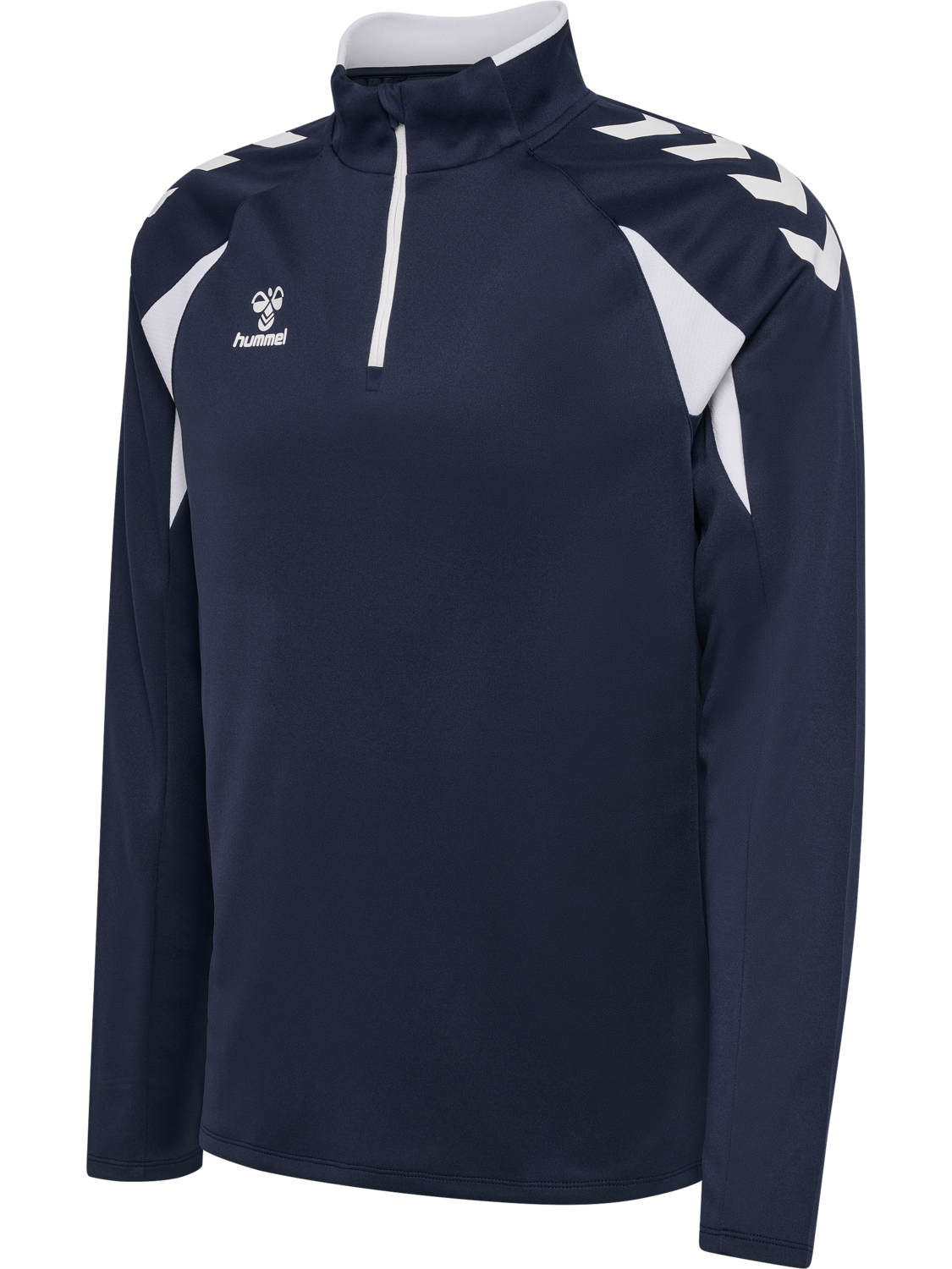 hmlCORE 2.0 HALF ZIP, MARINE/WHITE, packshot