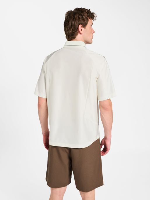 hmlROOT SOCCER JERSEY S/S, CANNOLI CREAM, model