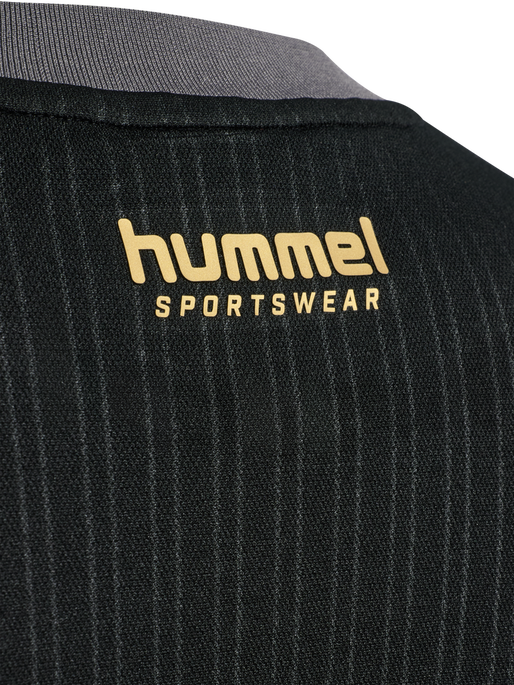 hmlLOOSE FB JERSEY L/S TOPSCORER, BLACK hmlLOOSE FB JERSEY L/S TOPSCORER, BLACK, packshot