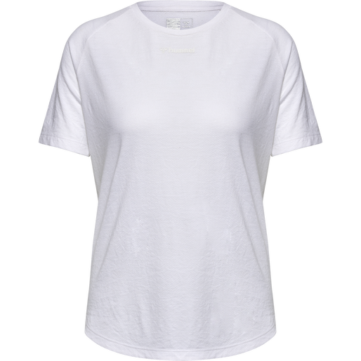 hmlMT VANJA T-SHIRT, WHITE, packshot