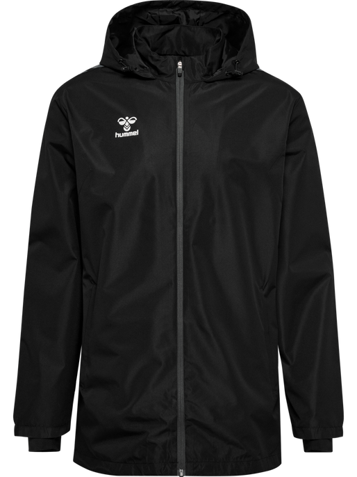 hmlAUTHENTIC ALL WEATHER JACKET, BLACK hmlAUTHENTIC ALL WEATHER JACKET, BLACK, packshot