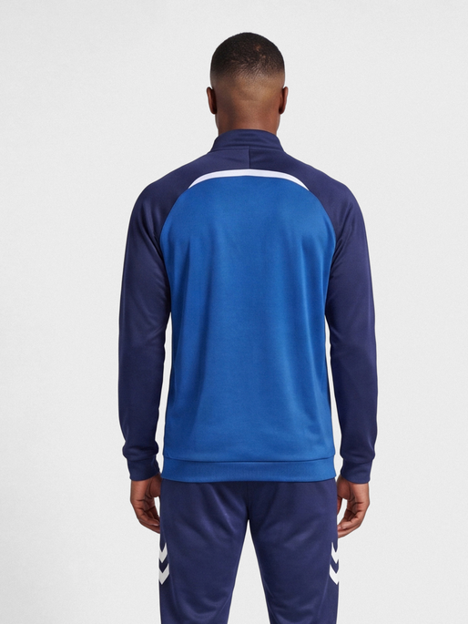 hmlLEAD 2.0 TRACK ZIP JACKET, TRUE BLUE/MARINE, model
