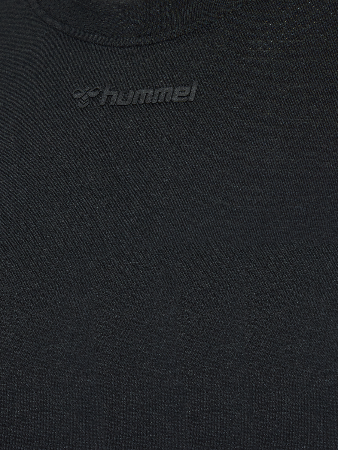 hmlMT VANJA BOXY SHORT T-SHIRT, BLACK, packshot